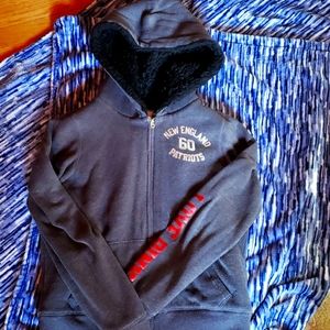 Full zip sherpa NFL sweatshirt